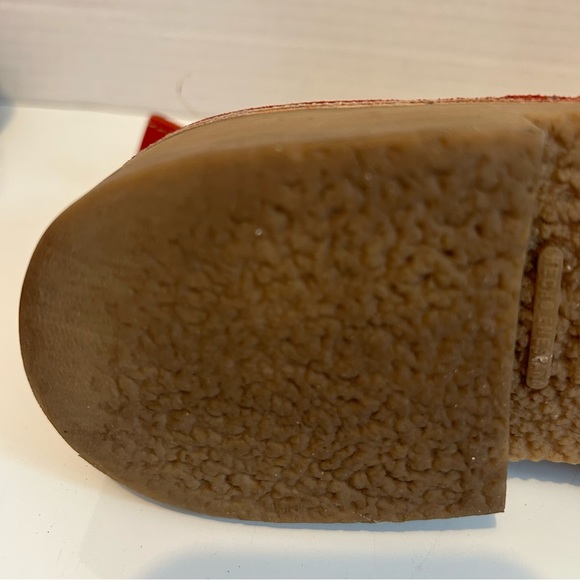 ZARA red leather ankle boots EU 39 - Picture 8 of 12